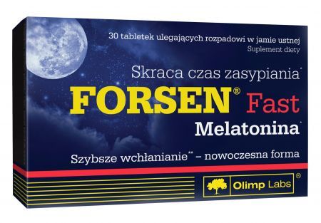 Olimp Forsen Fast Melatonina, 30 tabletek