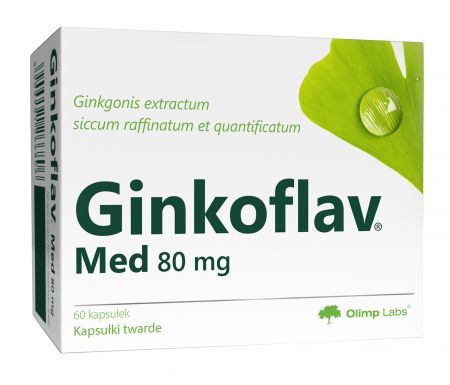 Olimp Ginkoflav Med 80 mg, 60 kapsułek