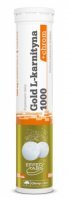 Olimp Gold L-Karnityna 1000 + chrom o smaku pomarańczowym, 20 tabletek musujących (data ważności: 10.01.2024)