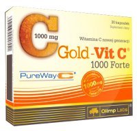 Olimp Gold-Vit C 1000 Forte na wzmocnienie odporności, 30 kapsułek