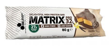 Olimp Matrix Pro 32 Baton o smaku waniliowym, 80 g