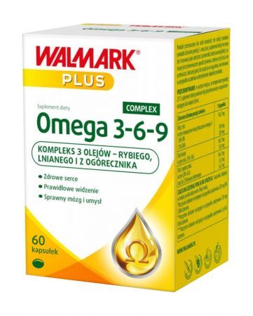 Omega-3-6-9, 60 kapsułek /Walmark/