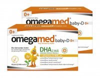 Omegamed Baby +D 0+, 30 kapsułek