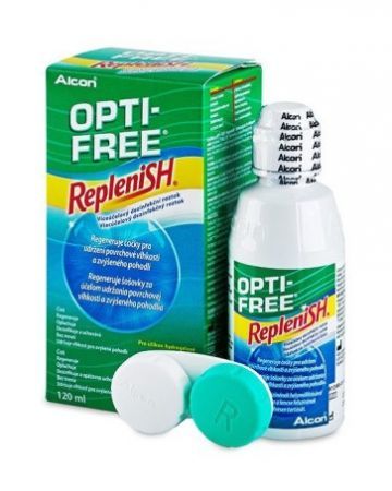 Opti-Free RepleniSH Wielofunkcyjny płyn dezynfekcyjny do soczewek, 120 ml