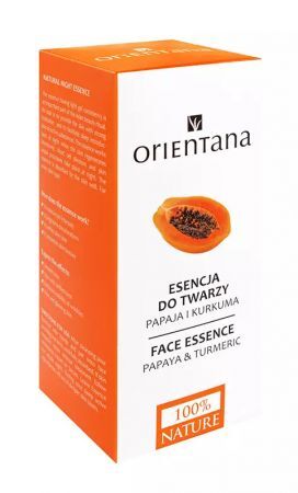 Orientana BIO Maska-Esencja Papaja & Kurkuma, 50 ml
