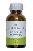 Orientana Bio serum do twarzy Neem & Tulsi, 30 ml (data ważności: 30.07.2023)
