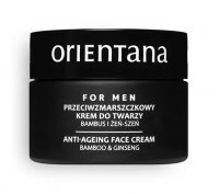 Orientana For Men Przeciwzmarszczkowy krem do twarzy, 50 ml