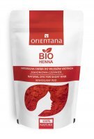Orientana Naturalna Farba do włosów krótkich Mahoniowa czerwień, 50 g
