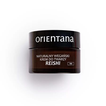 Orientana Reishi naturalny wegański Krem do twarzy na noc, 50 ml