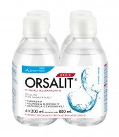 Orsalit Drink o smaku truskawkowym, 4 x 200 ml