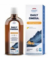 Osavi Marine Daily Omega 1600 mg Omega 3 Aromat cytrynowy, 250 ml
