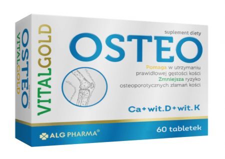 Osteo Vitalgold, 60 tabletek (data ważności: 31.12.2023)
