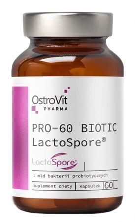 OstroVit Pharma PRO-60 Biotic LactoSpore, 60 kapsułek
