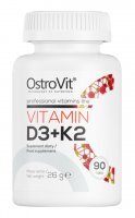 OstroVit Vitamin D3 + K2, 90 tabletek