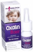 Oxalin Baby 0,025% żel do nosa na objawowe leczenie kataru, 10 g