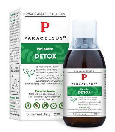 Paracelsus Nalewka Detox, 200 ml