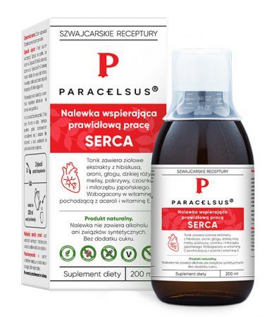 Paracelsus Nalewka Prawidłowa praca serca, 200 ml (data ważności: 09.11.2023)