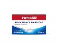 Paracetamol 500 mg Polfa Łódź, 10 tabletek