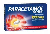 Paracetamol Biofarm 1000 mg, 10 tabletek