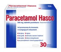 Paracetamol Hasco 500 mg, 30 tabletek