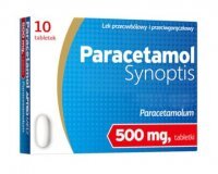 Paracetamol Synoptis 500 mg, 10 tabletek