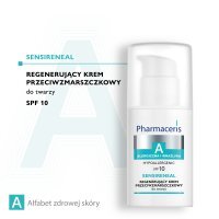 Pharmaceris A, Sensireneal, regenerujący krem przeciwzmarszczkowy do twarzy, SPF 10, 30 ml