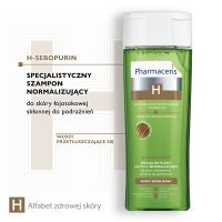 Pharmaceris H, H-Sebopurin, specjalistyczny szampon normalizujący, do skóry łojotokowej, 250 ml