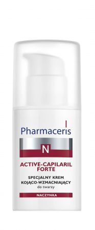 Pharmaceris N, Active-Capilaril, specjalny krem kojąco-wzmacniający do twarzy, 30 ml