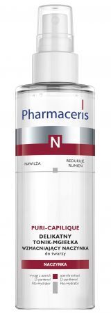 Pharmaceris N, Puri-Capilique, łagodny tonik-mgiełka wzmacniający naczynka, 200 ml