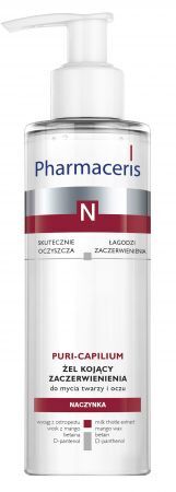Pharmaceris N, Puri-Capilium, żel kojący zaczerwienienia do mycia twarzy i oczu, 190 ml