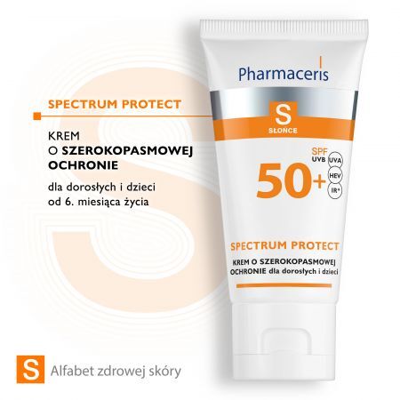 Pharmaceris S Krem o szerokopasmowej ochronie SPF 50+, 50 ml