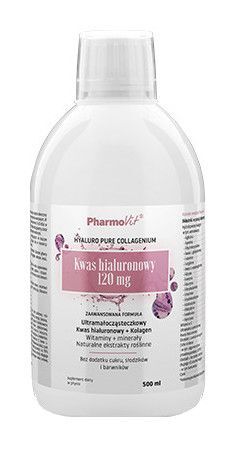 PharmoVit Płyn Kwas hialuronowy 120 mg, 500 ml