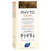PHYTO Color Trwała koloryzacja włosów 7.3 Złoty blond, 100 ml (data ważności: 31.12.2023)