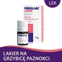 Pirolam Lakier 80 mg/g Lakier do paznokci leczniczy, 4 g