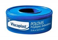 Plaster Viscoplast Polovis Jedwabny 5 m x 12,5 mm, 1 sztuka