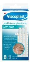 Plastry Viscoplast Steri-Strip Paski do zamykania ran, 8 sztuk