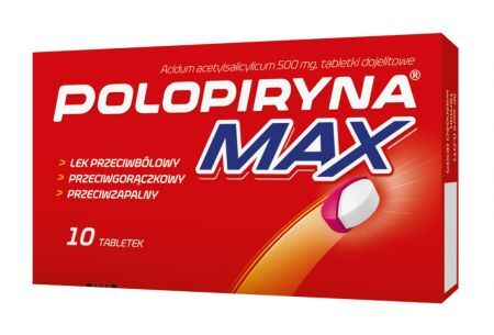 POLOPIRYNA Max 500 mg, 10 tabletek