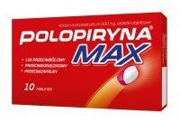 POLOPIRYNA Max 500 mg, 10 tabletek
