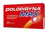 POLOPIRYNA Max 500 mg, 20 tabletek