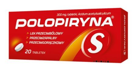POLOPIRYNA S 300 mg, 20 tabletek