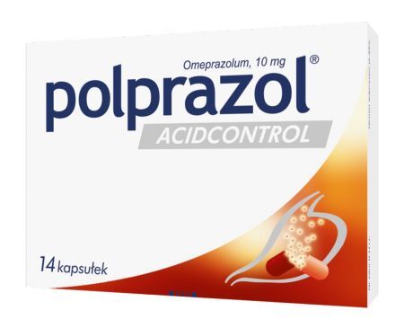 Polprazol Acidocontrol 10 mg, 14 kapsułek