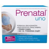 Prenatal Uno witaminy dla kobiet planujących ciążę, 30 kapsułek