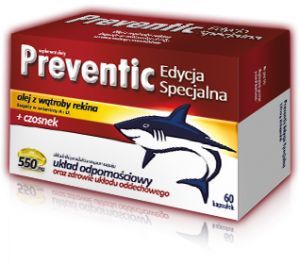 Preventic Edycja Specjalna 550 mg na odporność, 60 kapsułek