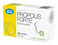 Propolis Forte Ulga dla gardła o smaku mentolowy, 30 tabletek