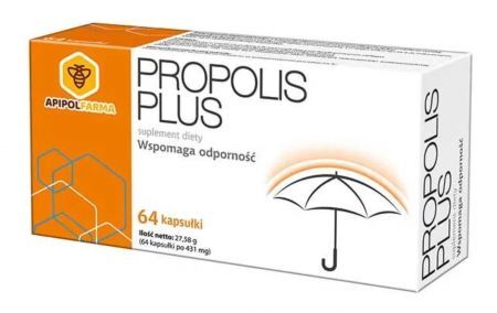Propolis Plus, 64 kapsułki