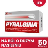 PYRALGINA 500 mg, 50 tabletek