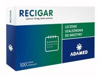 Recigar 1,5 mg Tabletki na rzucanie palenia, 100 tabletek