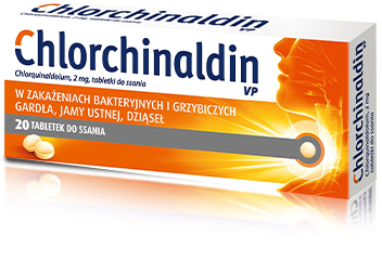 Chlorchinaldin 20 tabletek