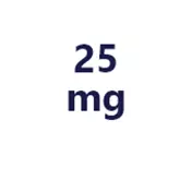 1 tabletka DoppelSil zawiera 25 mg syldenafilu wspomagającego erekcję