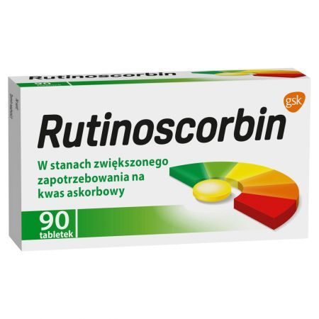 Rutinoscorbin, 90 tabletek na odporność